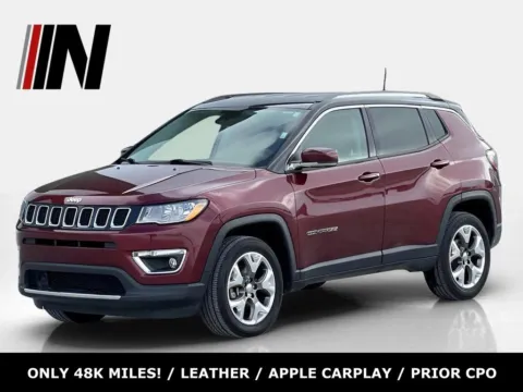 Red 2021 Jeep Compass Limited for sale in Noblesville, IN