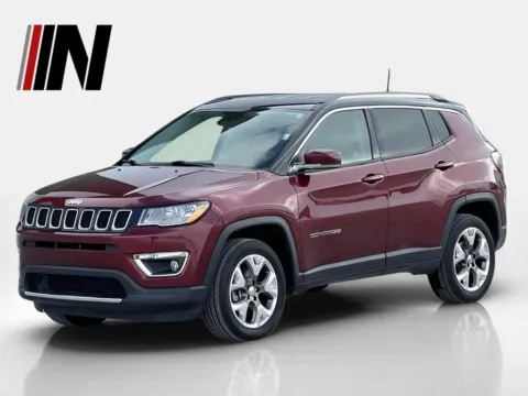 Red 2021 Jeep Compass Limited for sale in Noblesville, IN