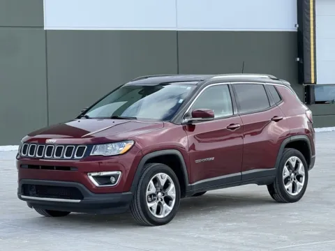 Red 2021 Jeep Compass Limited for sale in Noblesville, IN
