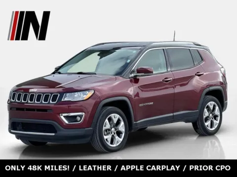 Red 2021 Jeep Compass Limited for sale in Noblesville, IN