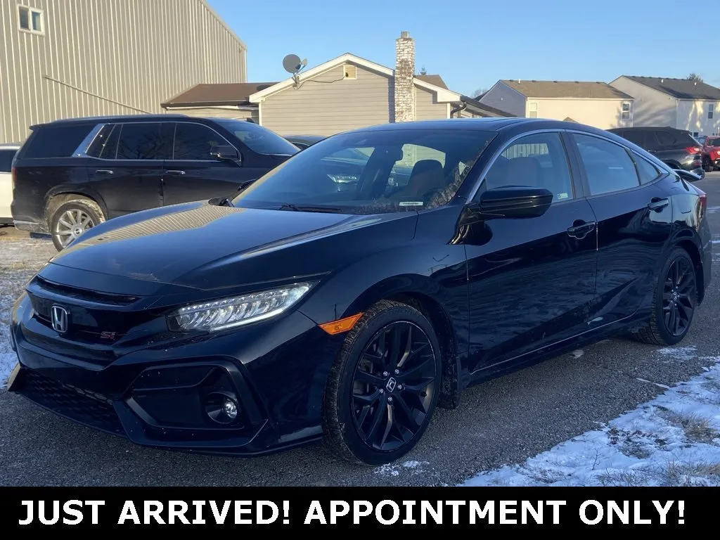 Black 2020 Honda Civic Si Sedan Si for sale in Noblesville, IN