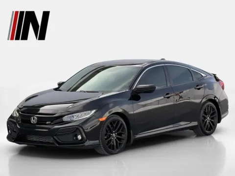 Black 2020 Honda Civic Si Sedan Si for sale in Noblesville, IN