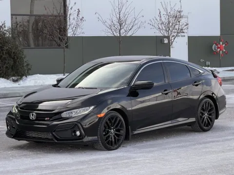 Black 2020 Honda Civic Si Sedan Si for sale in Noblesville, IN