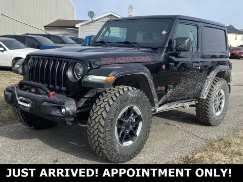 Black 2019 Jeep Wrangler Rubicon for sale in Noblesville, IN