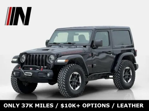 Black 2019 Jeep Wrangler Rubicon for sale in Noblesville, IN