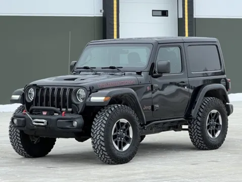 Black 2019 Jeep Wrangler Rubicon for sale in Noblesville, IN