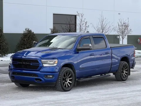 Blue 2019 Ram 1500 Rebel for sale in Noblesville, IN