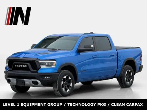 Blue 2021 Ram 1500 Rebel for sale in Noblesville, IN