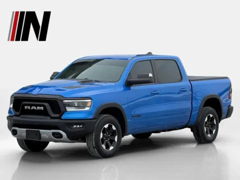 Blue 2021 Ram 1500 Rebel for sale in Noblesville, IN