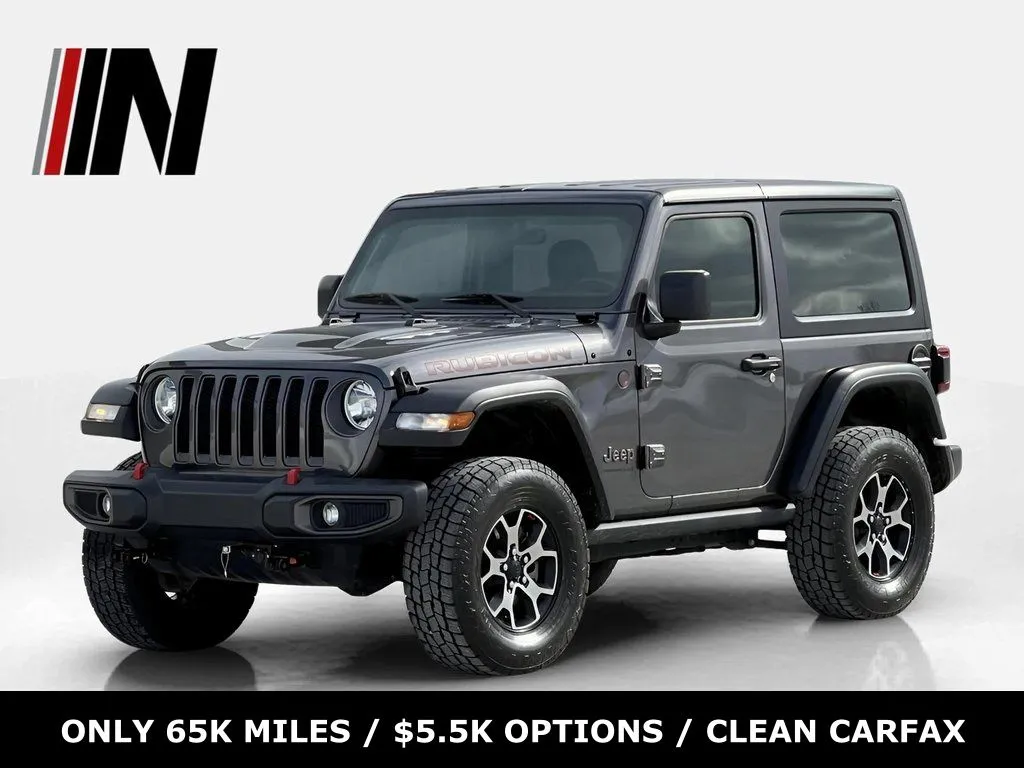 Gray 2018 Jeep Wrangler Rubicon for sale in Noblesville, IN