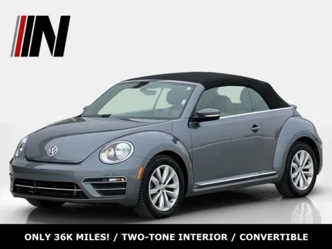 Gray 2017 Volkswagen Beetle 1.8T Classic for sale in Noblesville, IN