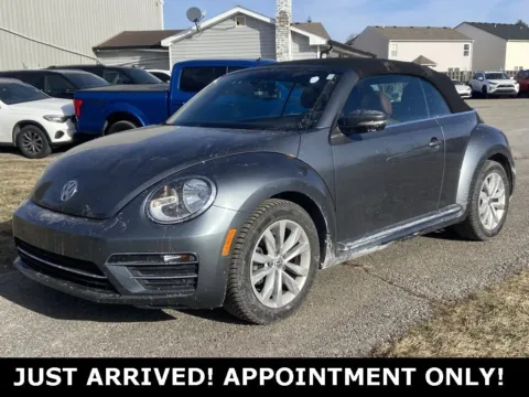 Gray 2017 Volkswagen Beetle Convertible 1.8T Classic for sale in Noblesville, IN