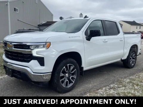 White 2022 Chevrolet Silverado 1500 LT for sale in Noblesville, IN