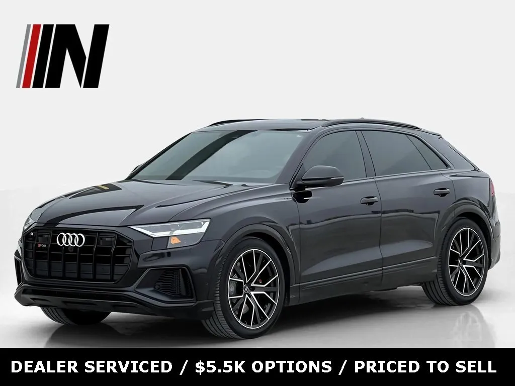Black 2021 Audi SQ8 Premium Plus for sale in Noblesville, IN