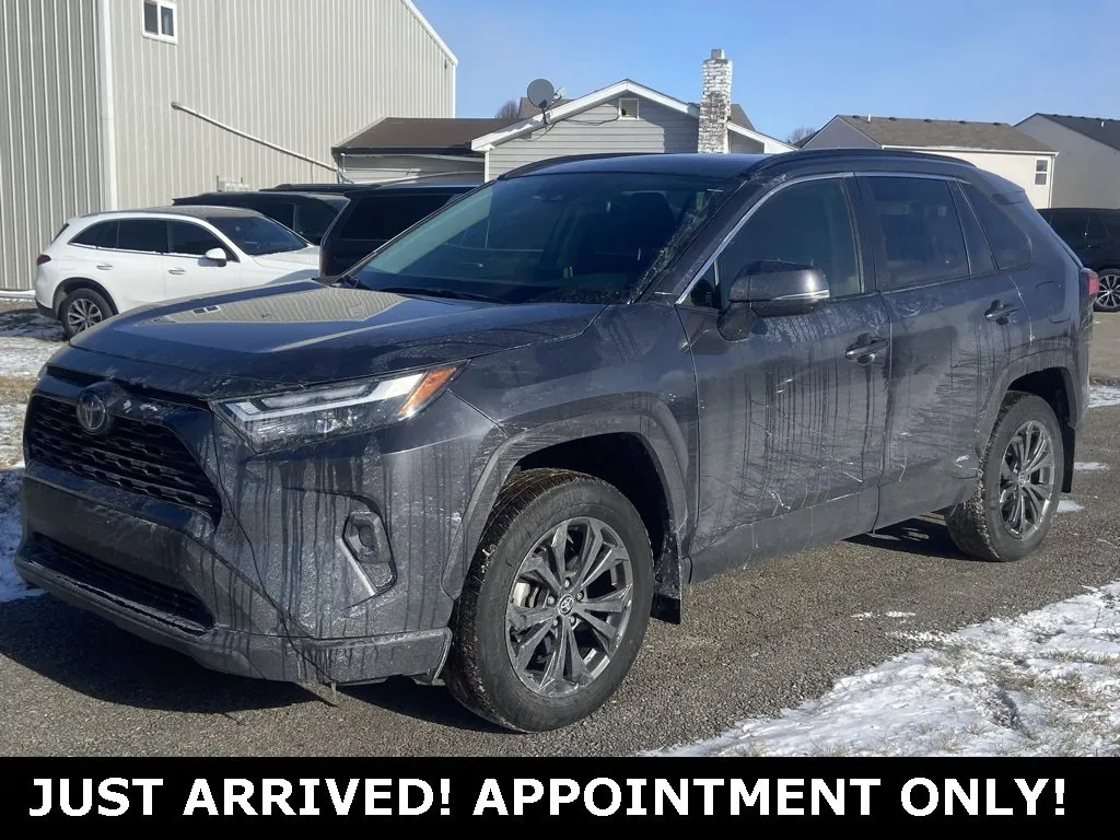 Gray 2023 Toyota RAV4 Hybrid XLE Premium for sale in Noblesville, IN