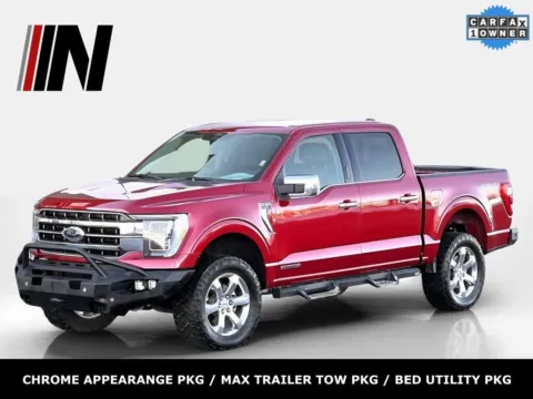 Red 2022 Ford F-150 Lariat for sale in Noblesville, IN