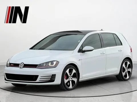 White 2016 Volkswagen Golf GTI Autobahn w/Performance Pkg for sale in Noblesville, IN