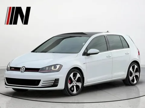 White 2016 Volkswagen Golf GTI Autobahn w/Performance Pkg for sale in Noblesville, IN