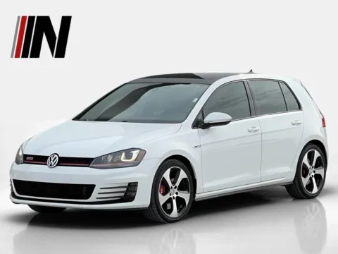White 2016 Volkswagen Golf GTI Autobahn w/Performance Pkg for sale in Noblesville, IN