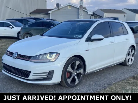 White 2016 Volkswagen Golf GTI Autobahn w/Performance Pkg for sale in Noblesville, IN