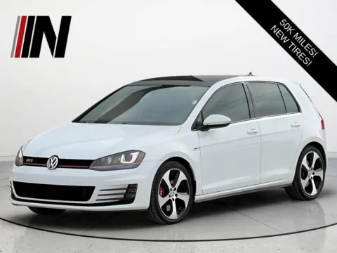 White 2016 Volkswagen Golf GTI Autobahn for sale in Noblesville, IN