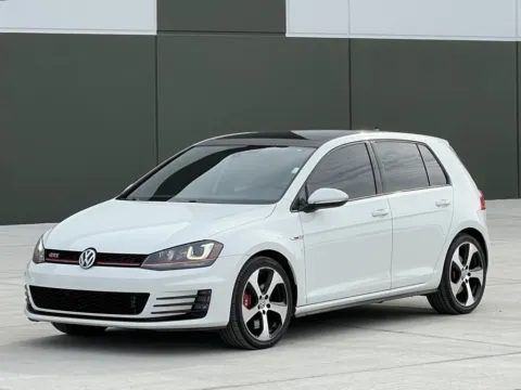 White 2016 Volkswagen Golf GTI Autobahn w/Performance Pkg for sale in Noblesville, IN