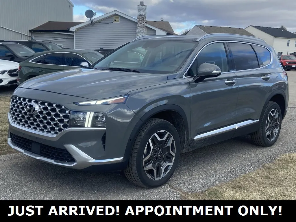 Gray 2023 Hyundai Santa Fe Limited for sale in Noblesville, IN