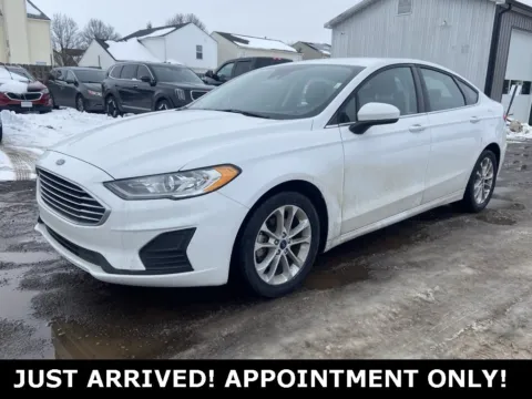 White 2019 Ford Fusion SE for sale in Noblesville, IN