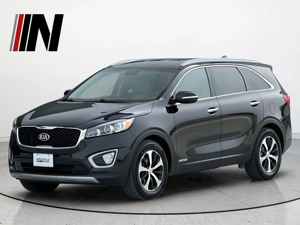 Black 2017 Kia Sorento EX for sale in Noblesville, IN