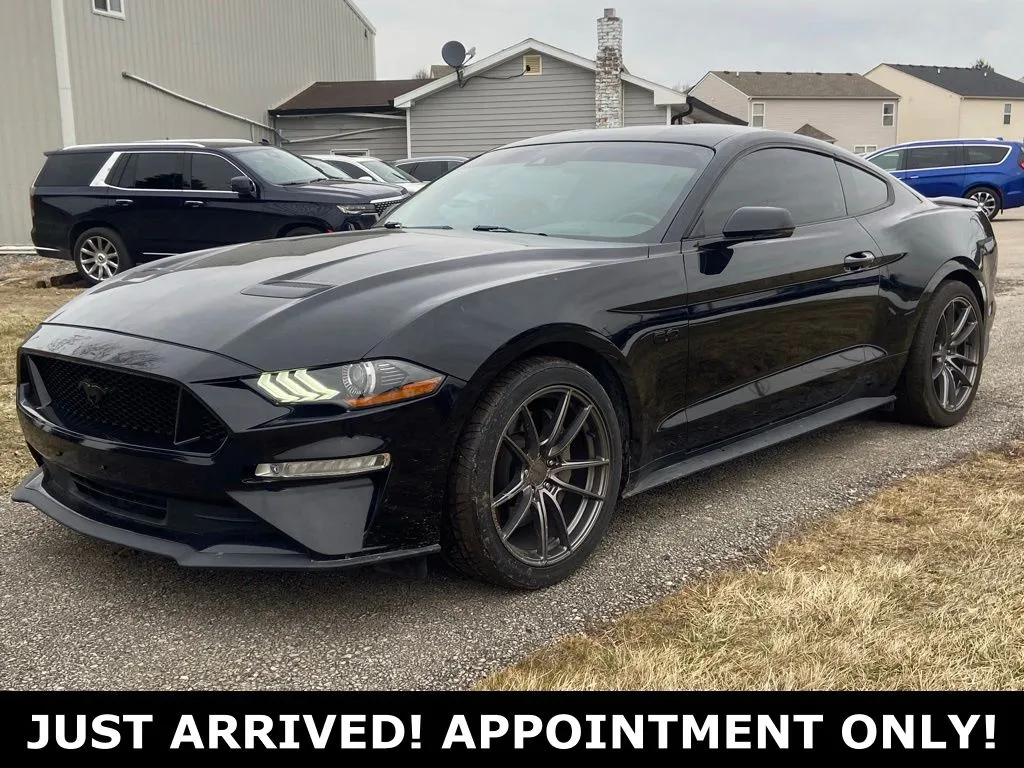 Black 2019 Ford Mustang GT Premium for sale in Noblesville, IN