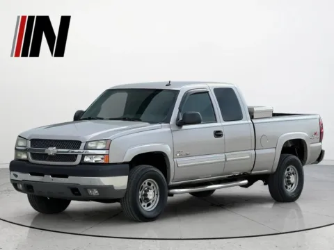 Silver 2004 Chevrolet Silverado 2500HD LT for sale in Noblesville, IN