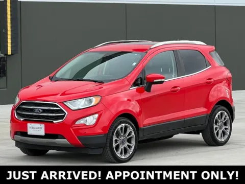 Red 2019 Ford EcoSport Titanium for sale in Noblesville, IN