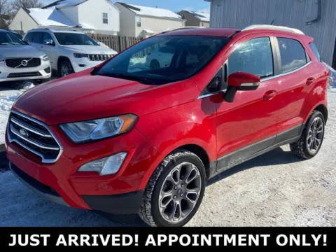 Red 2019 Ford EcoSport Titanium for sale in Noblesville, IN