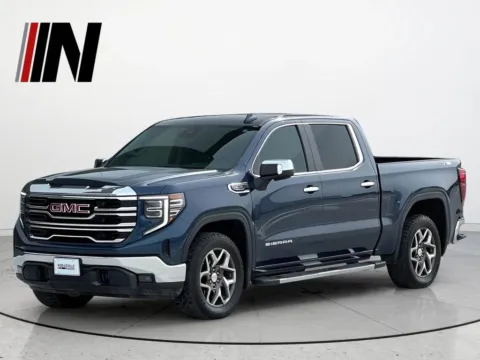 Blue 2022 GMC Sierra 1500 SLT for sale in Noblesville, IN