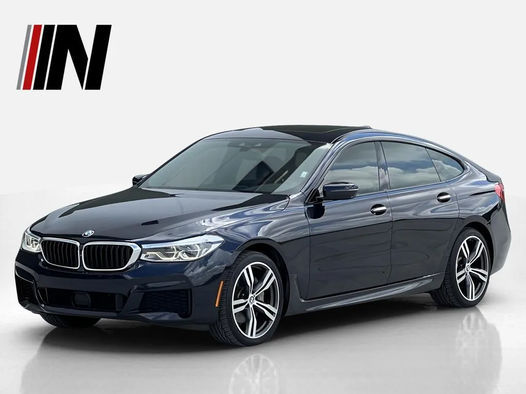 Black 2018 BMW 6 Series 640 Gran Turismo i xDrive for sale in Noblesville, IN