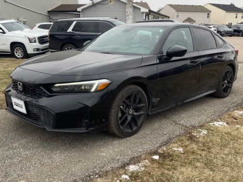Black 2025 Honda Civic Hybrid Sport Touring for sale in Noblesville, IN