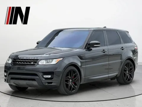 Gray 2017 Land Rover Range Rover Sport 3.0L V6 Supercharged HSE for sale in Noblesville, IN