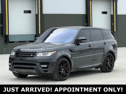 Gray 2017 Land Rover Range Rover Sport 3.0L V6 Supercharged HSE for sale in Noblesville, IN
