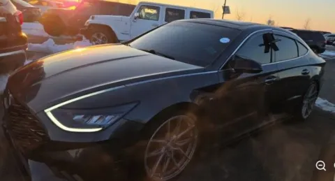 Gray 2022 Hyundai Sonata N Line for sale in Noblesville, IN