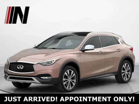 Beige 2017 INFINITI QX30 Premium for sale in Noblesville, IN