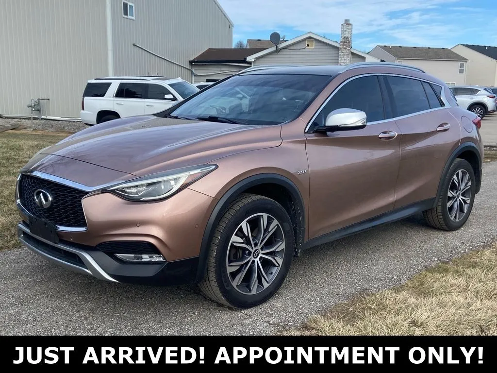 Beige 2017 INFINITI QX30 Premium for sale in Noblesville, IN