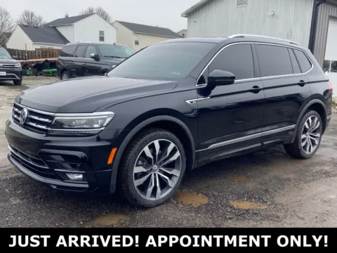 Black 2021 Volkswagen Tiguan 2.0T SEL Premium R-Line for sale in Noblesville, IN