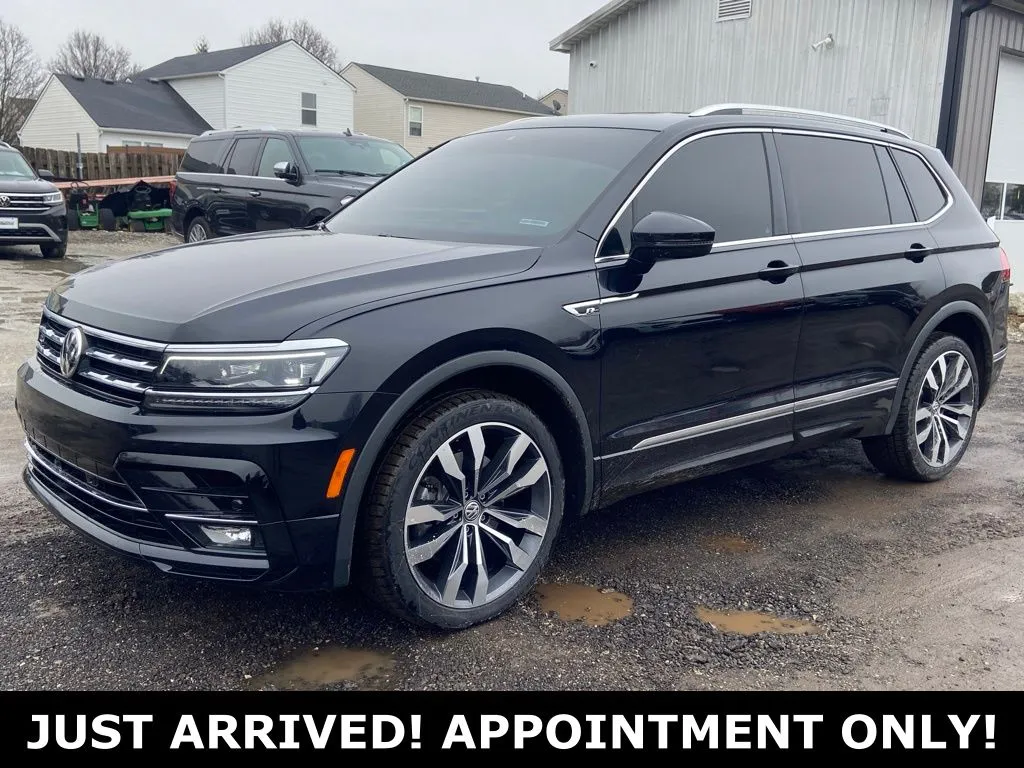 Black 2021 Volkswagen Tiguan 2.0T SEL Premium R-Line for sale in Noblesville, IN