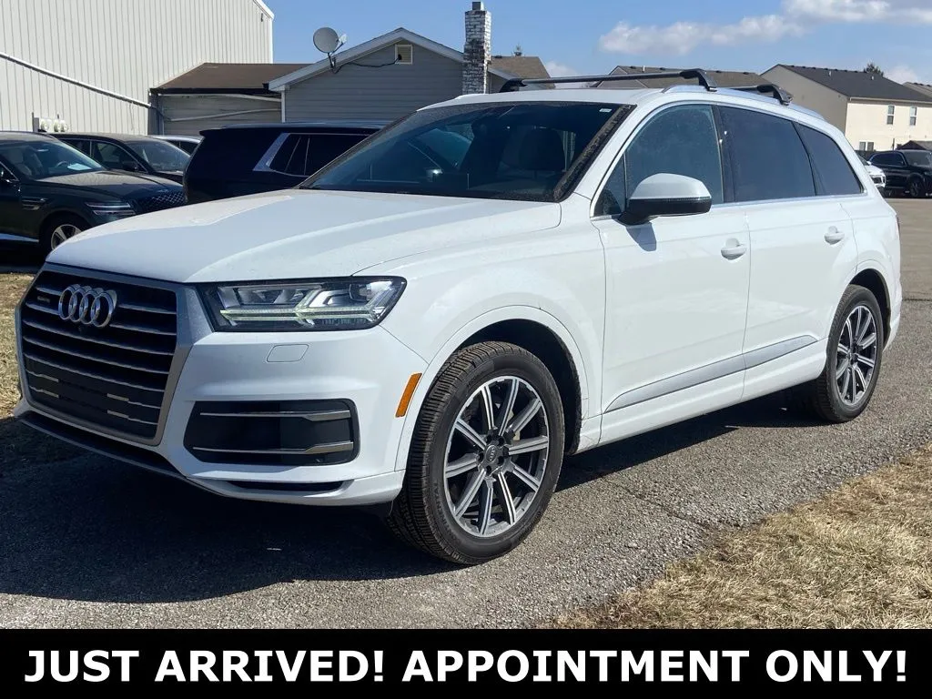 White 2017 Audi Q7 3.0T Premium Plus for sale in Noblesville, IN