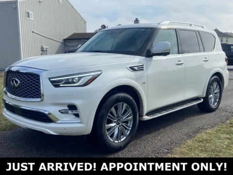 White 2018 INFINITI QX80 for sale in Noblesville, IN