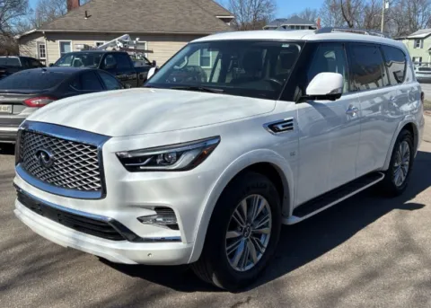 White 2018 INFINITI QX80 for sale in Noblesville, IN