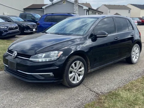 Black 2018 Volkswagen Golf TSI SE 4-Door for sale in Noblesville, IN