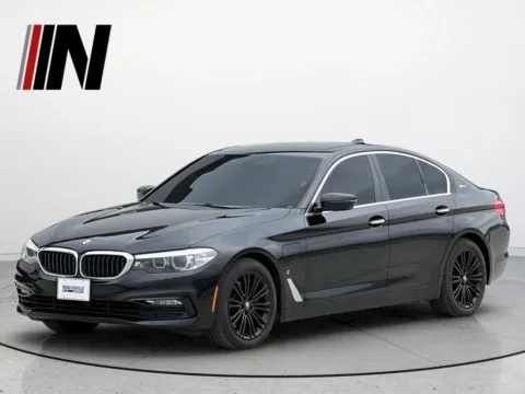 Black 2018 BMW 5 Series 530e xDrive iPerformance for sale in Noblesville, IN