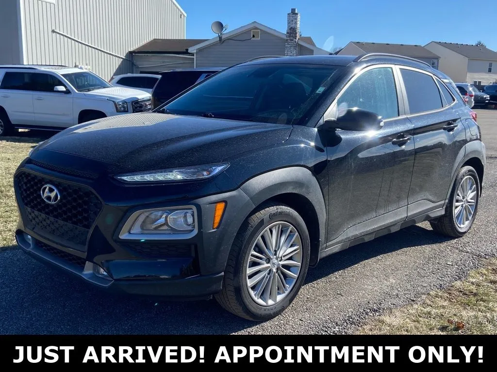 Black 2021 Hyundai Kona SEL Plus for sale in Noblesville, IN