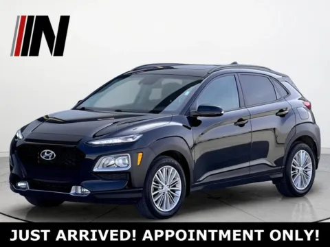 Black 2021 Hyundai Kona SEL Plus for sale in Noblesville, IN